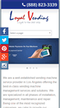 Mobile Screenshot of loyalvending.com